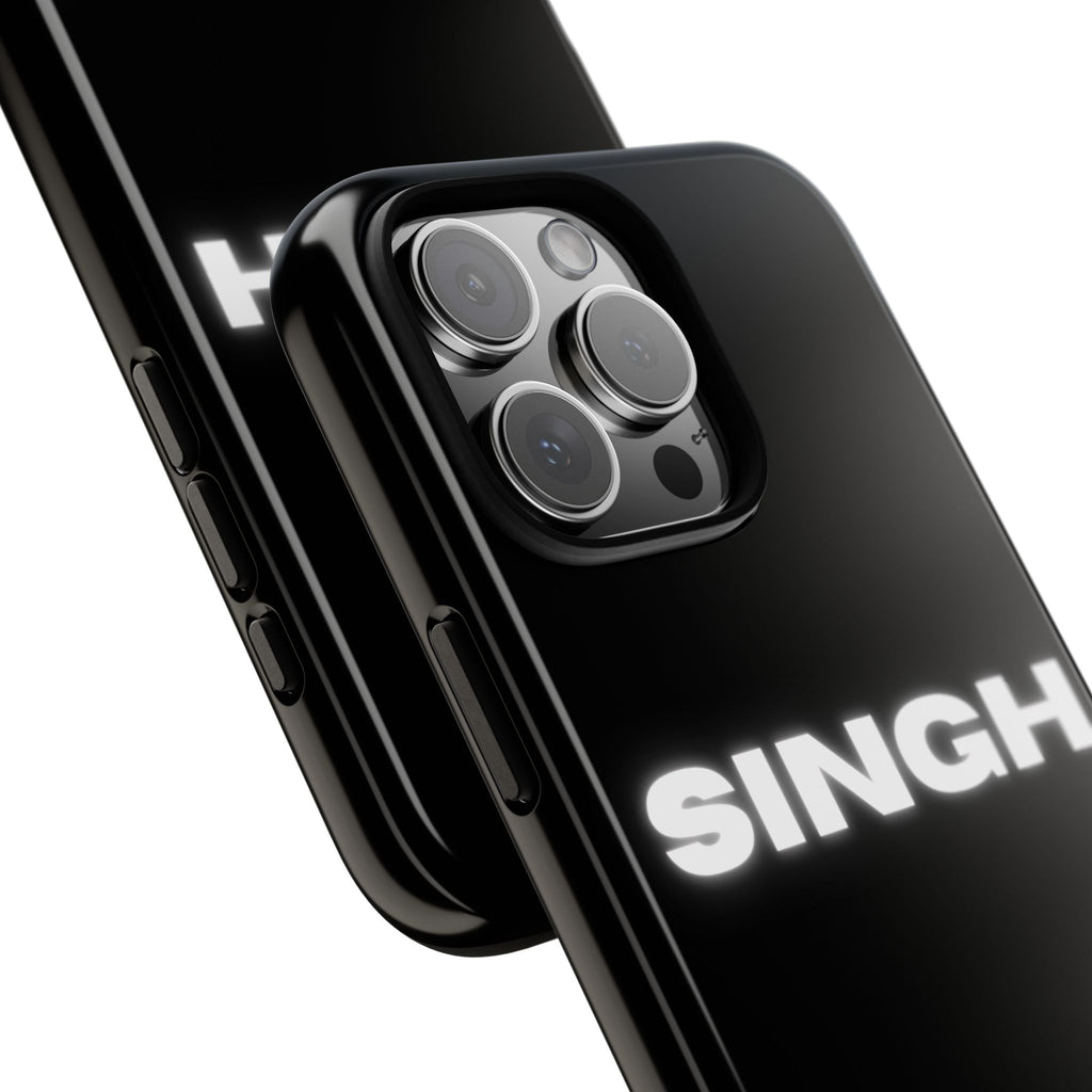 SINGH Phone Case • Black