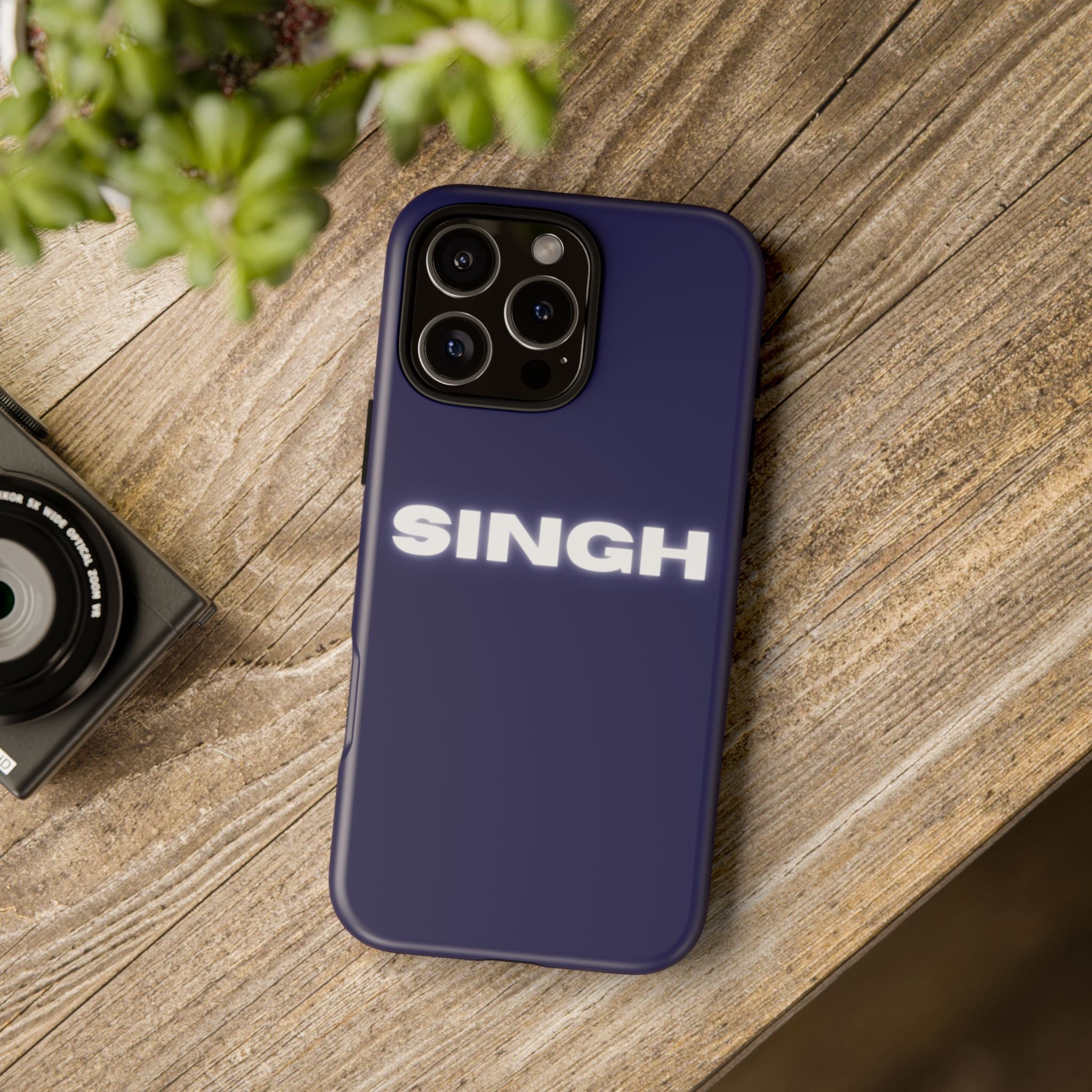SINGH Phone Case • Dark Blue