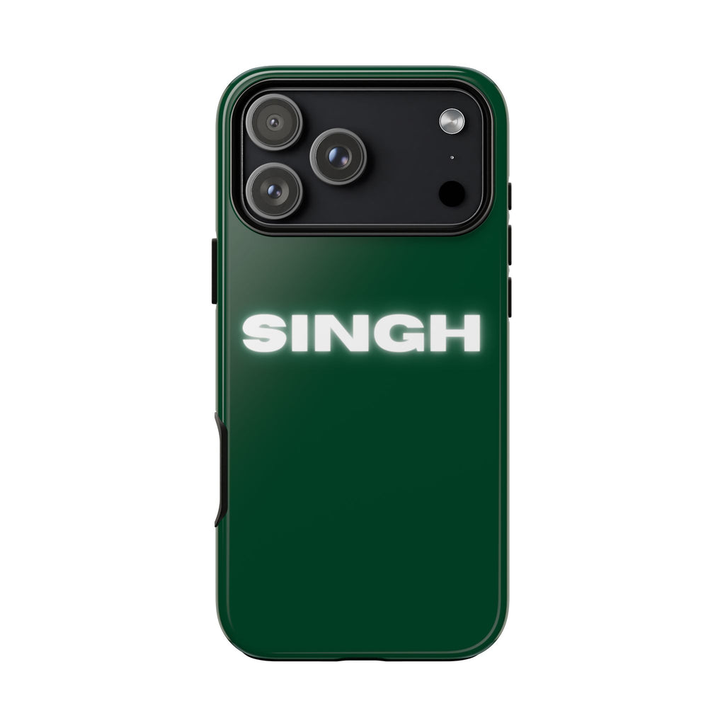 SINGH Phone Case • Green