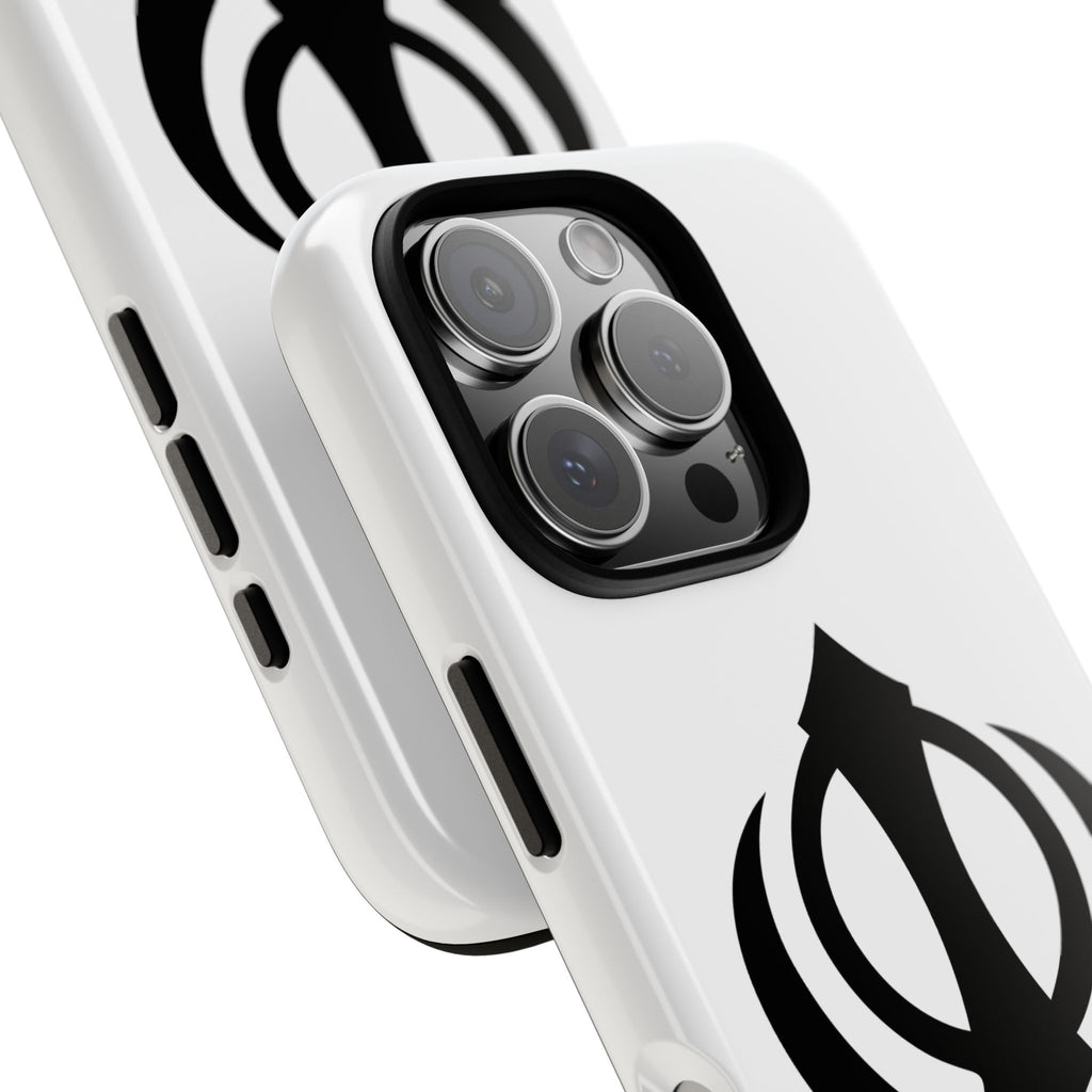 Sikh Khanda Phone Case • White