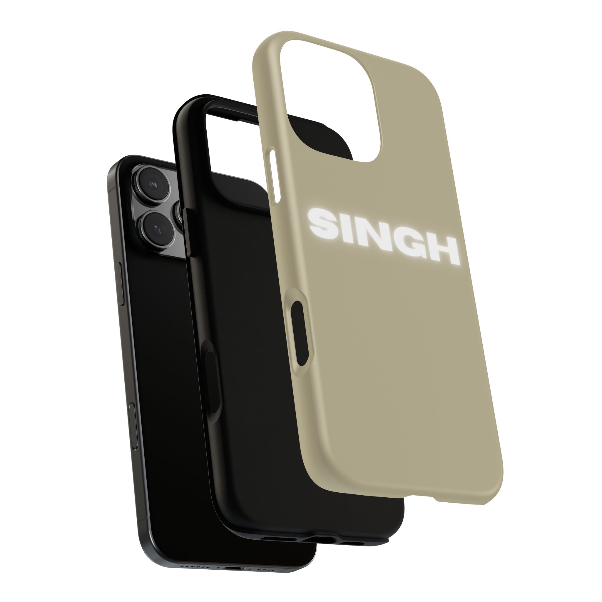 SINGH Phone Case • Beige