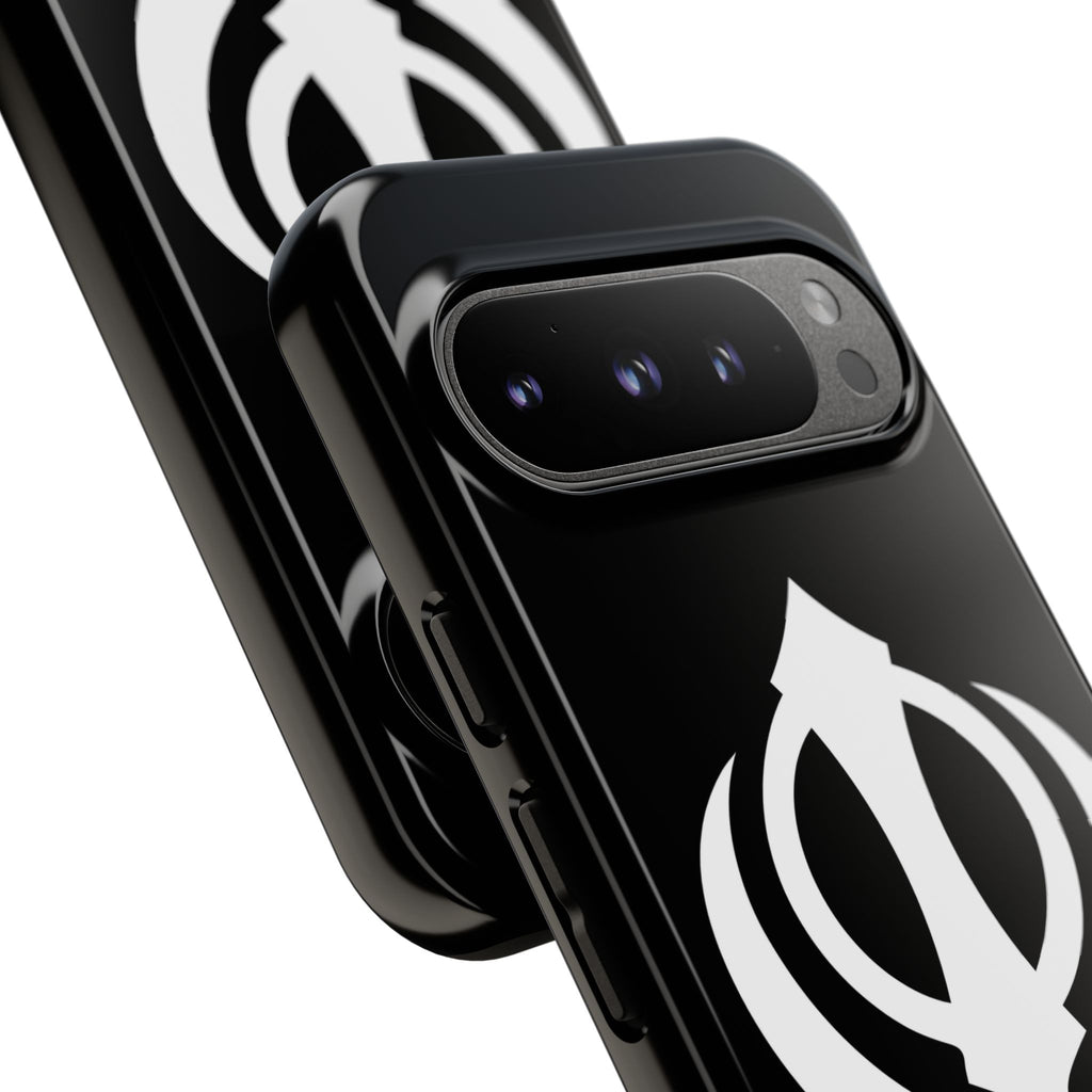 Sikh Khanda Phone Case • Black