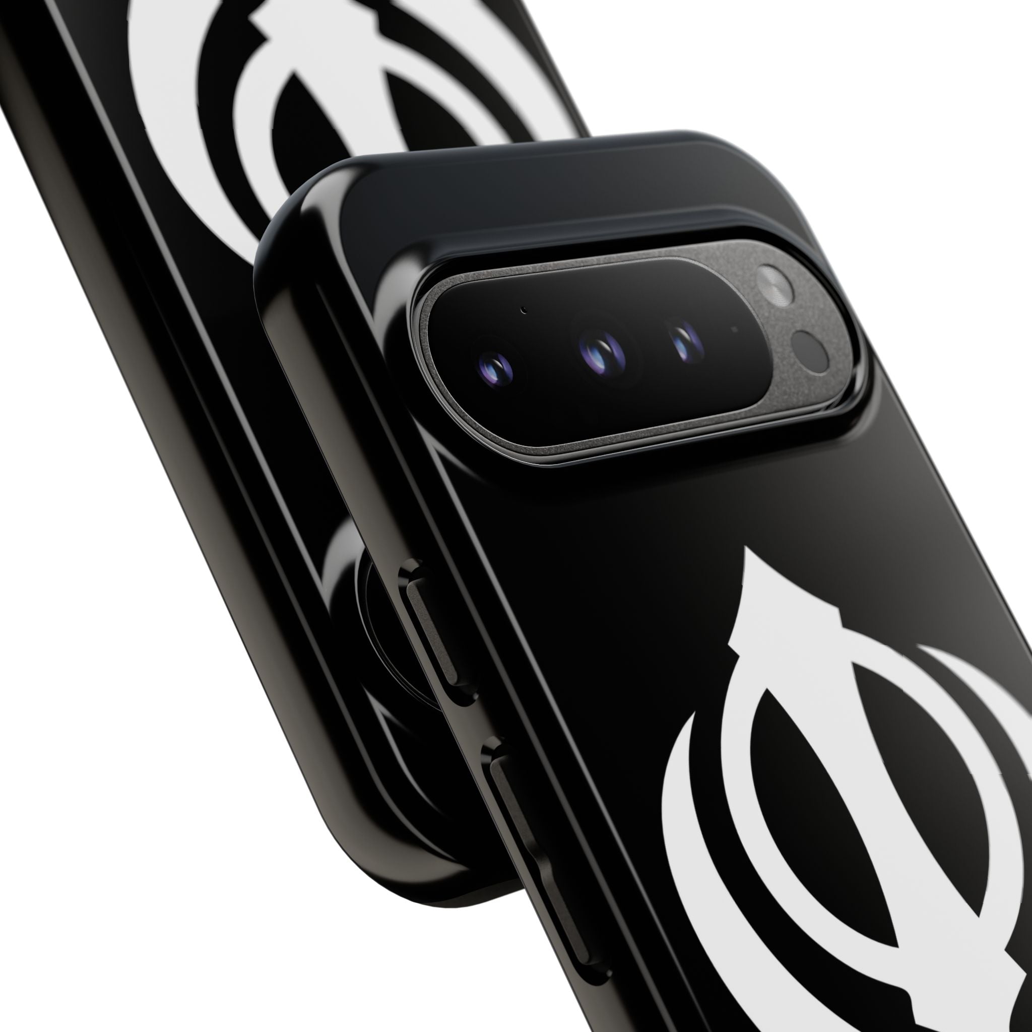 Sikh Khanda Phone Case • Black