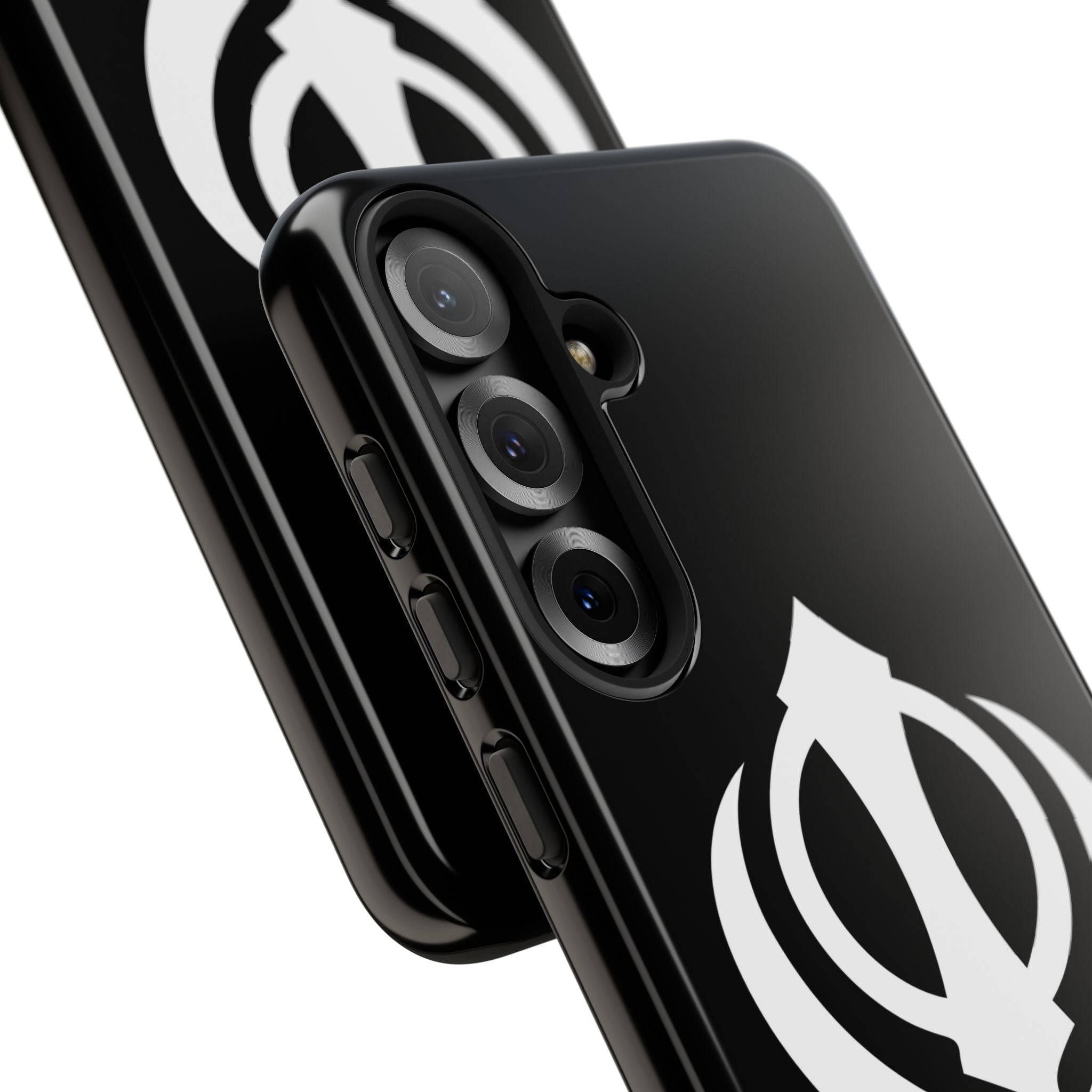Sikh Khanda Phone Case • Black