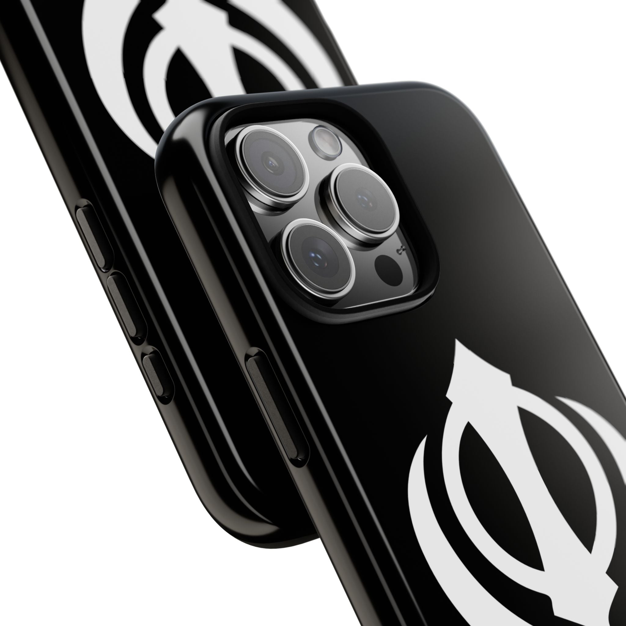 Sikh Khanda Phone Case • Black