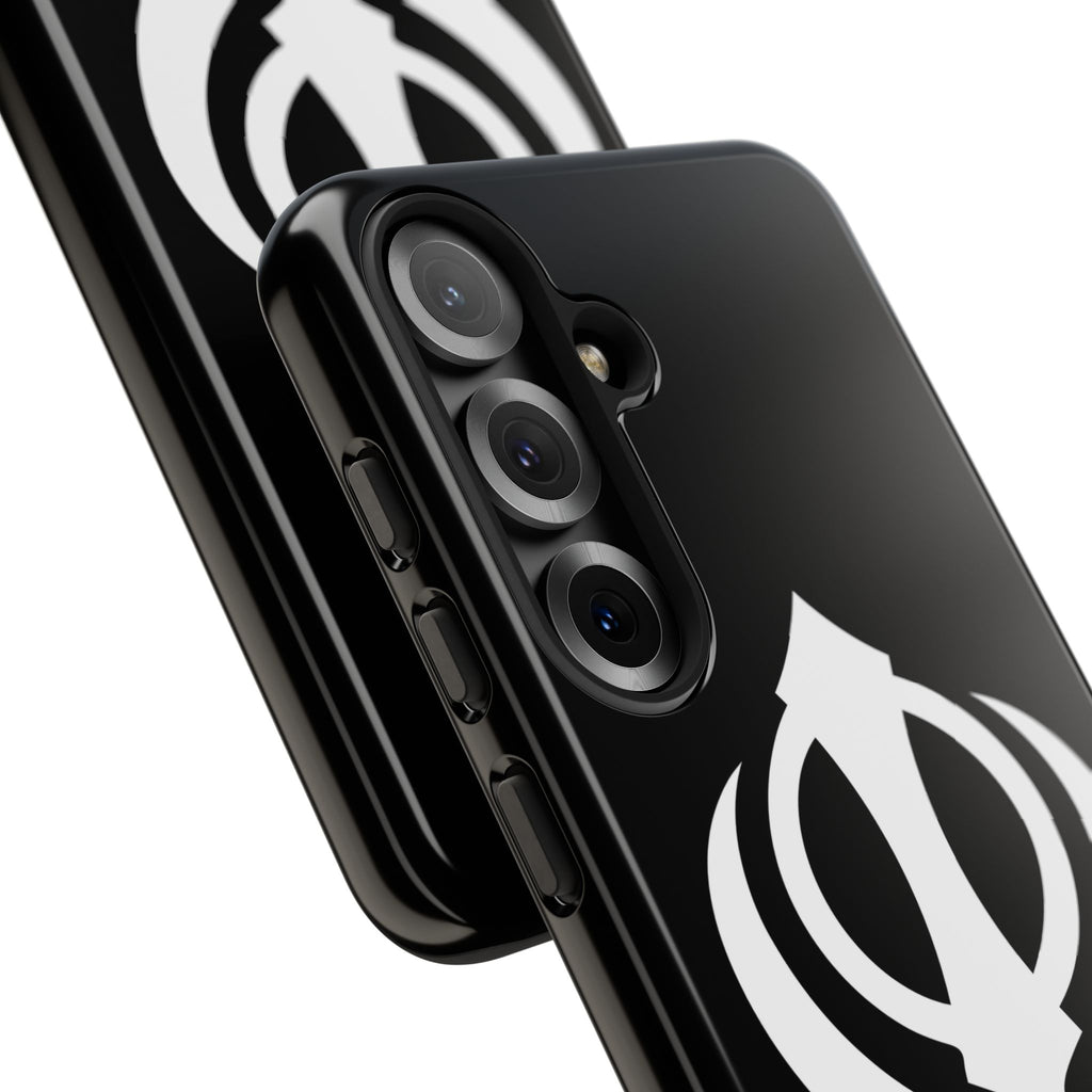 Sikh Khanda Phone Case • Black