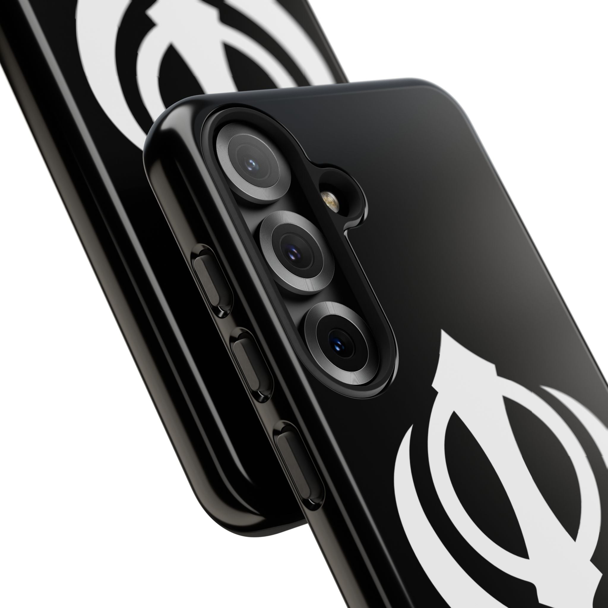 Sikh Khanda Phone Case • Black