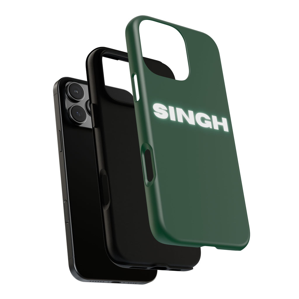 SINGH Phone Case • Green