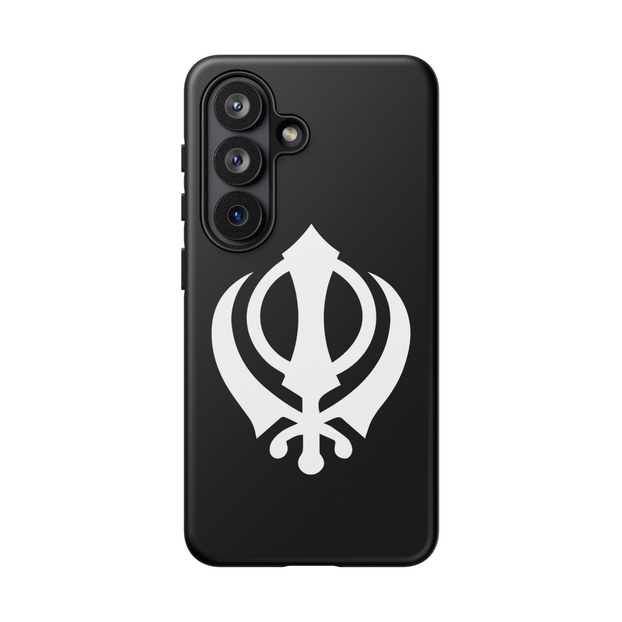 Sikh Khanda Phone Case • Black