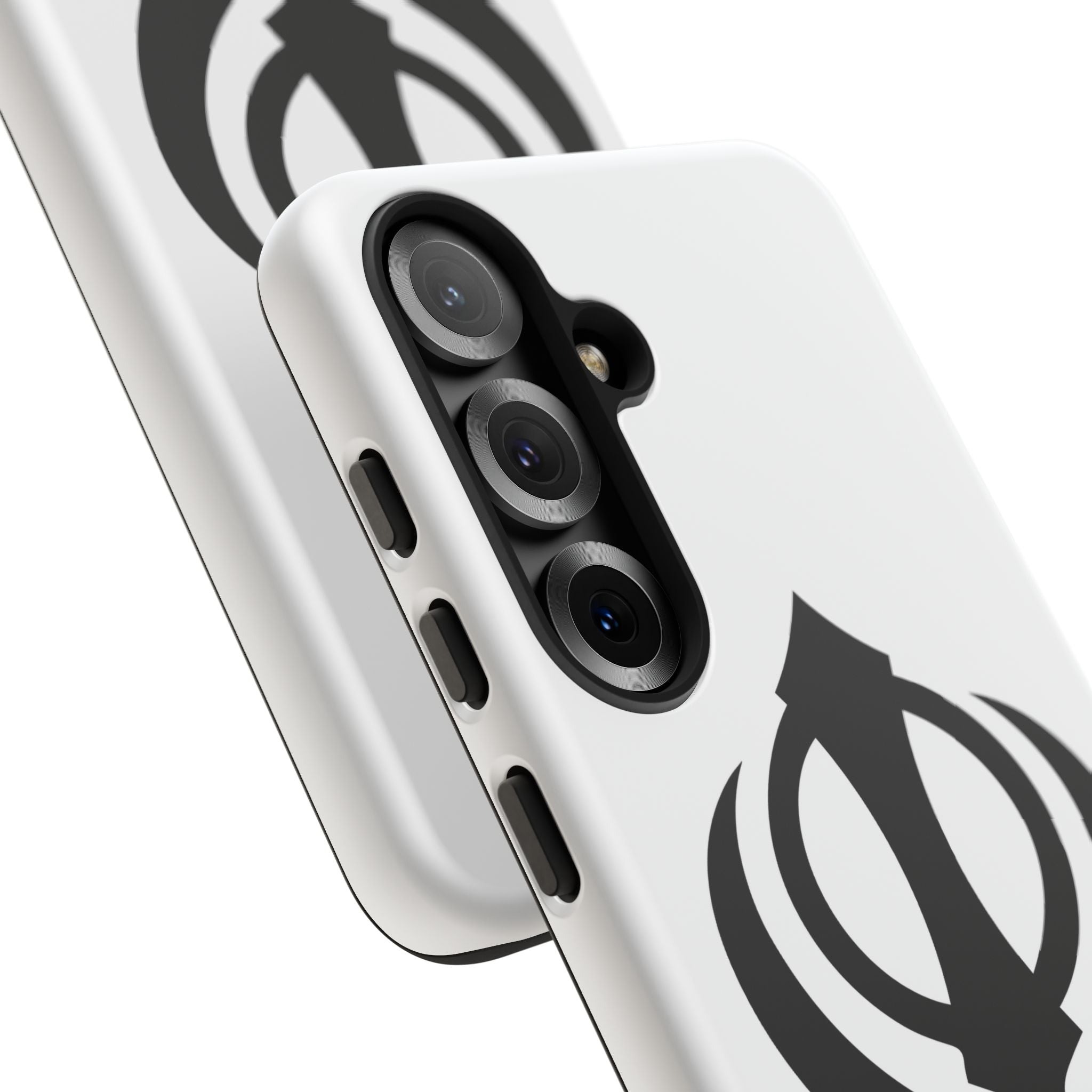 Sikh Khanda Phone Case • White