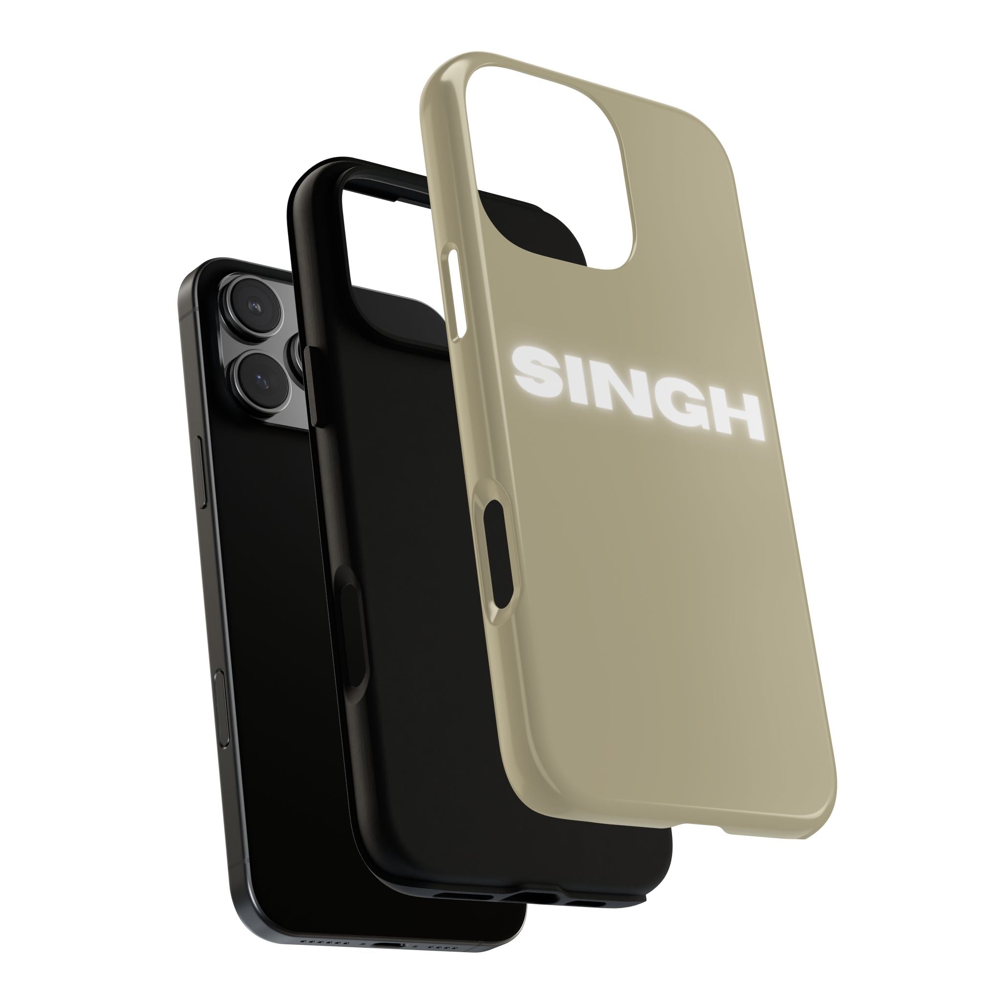 SINGH Phone Case • Beige