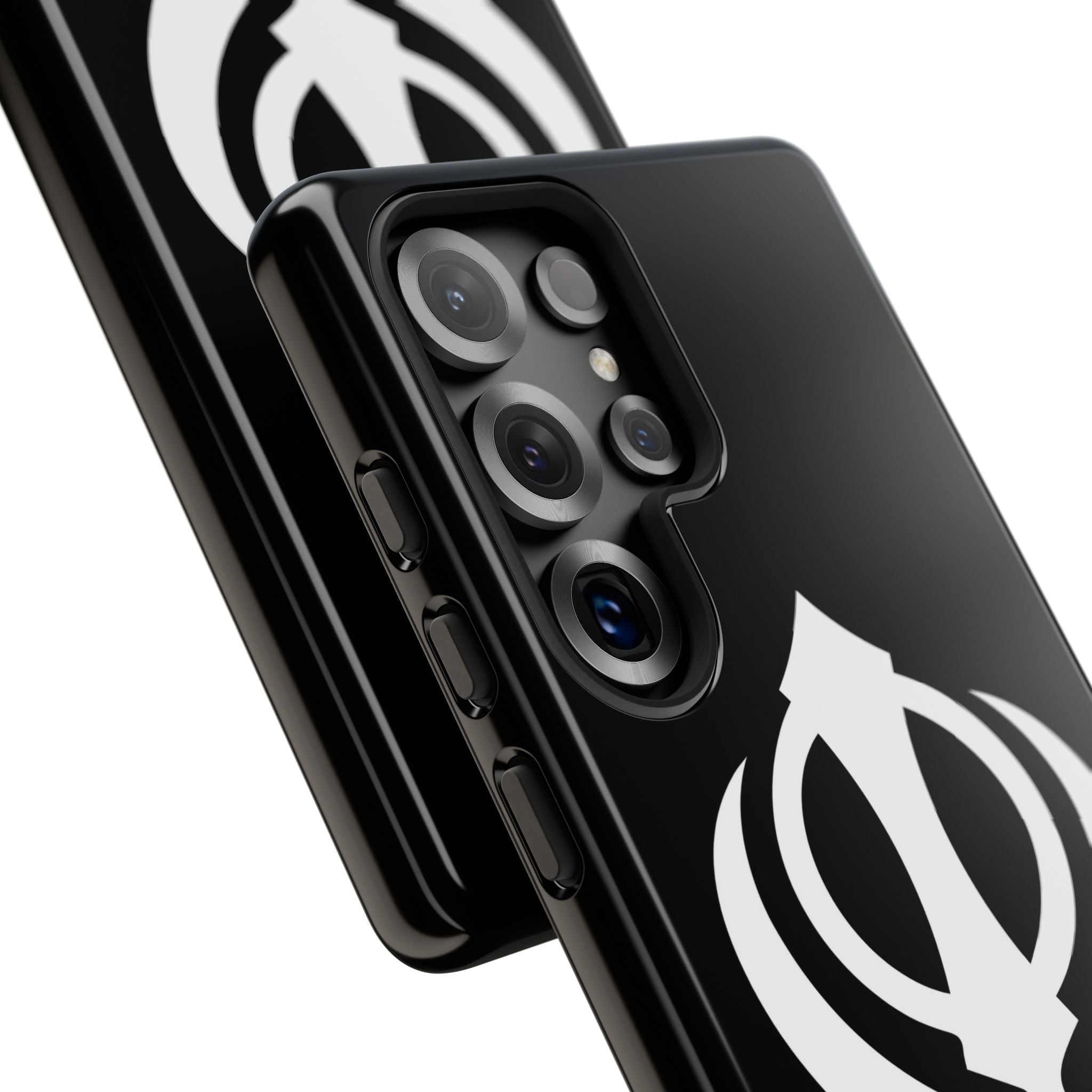 Sikh Khanda Phone Case • Black