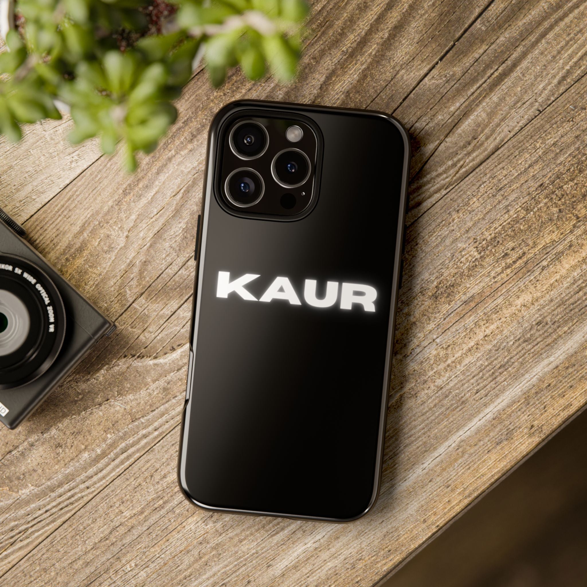 KAUR Phone Case • Black