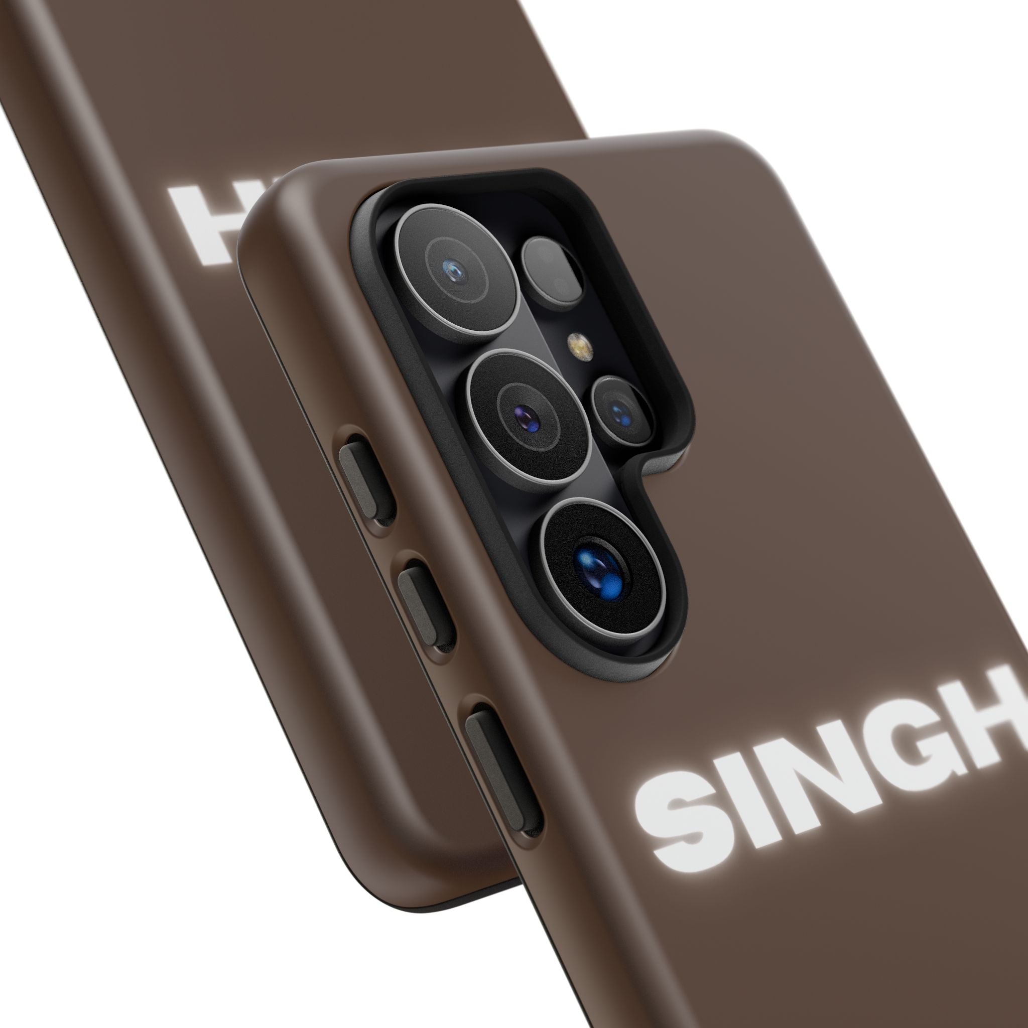 SINGH Phone Case • Brown