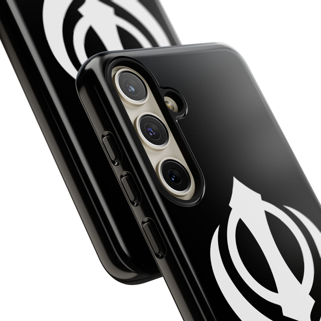 Sikh Khanda Phone Case • Black