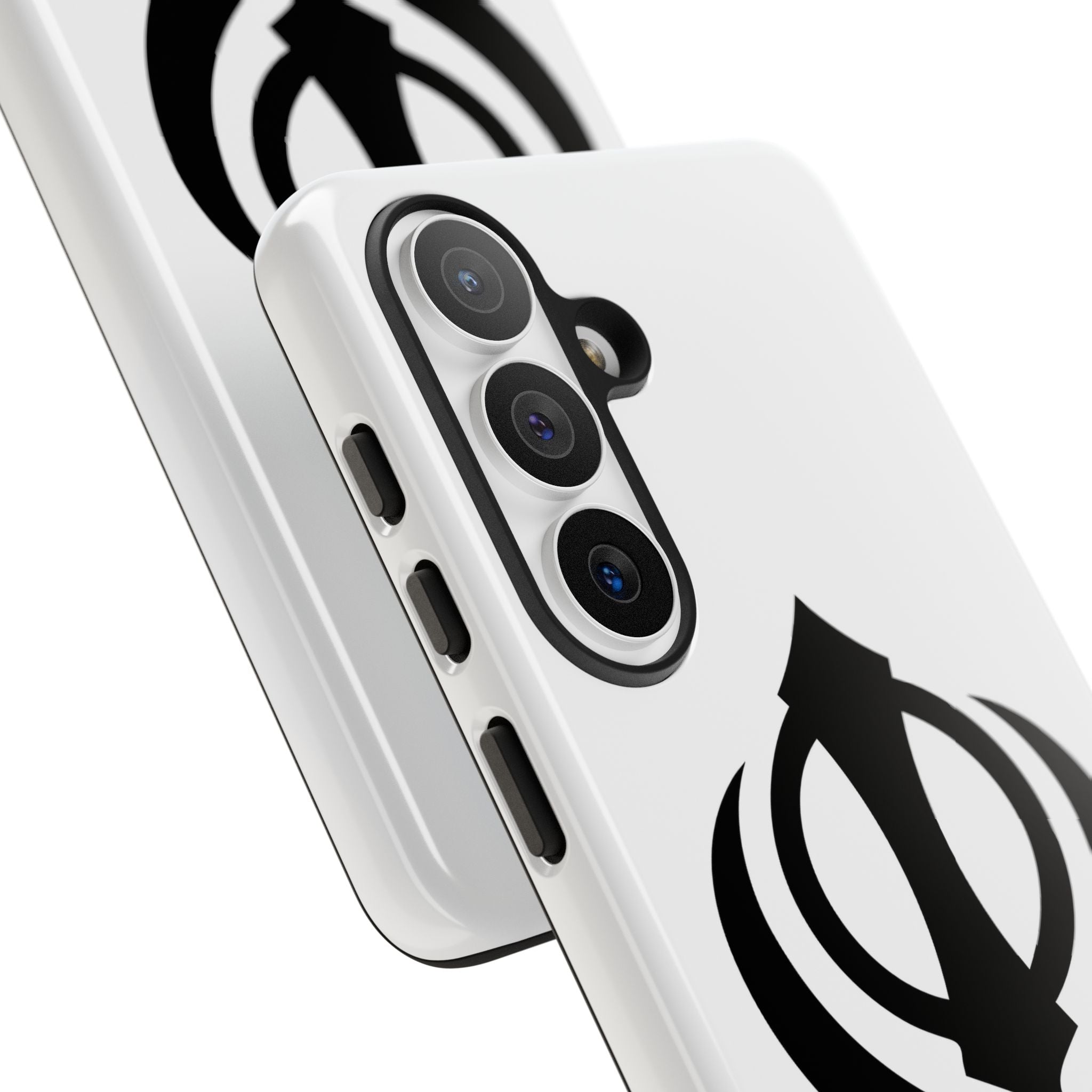 Sikh Khanda Phone Case • White
