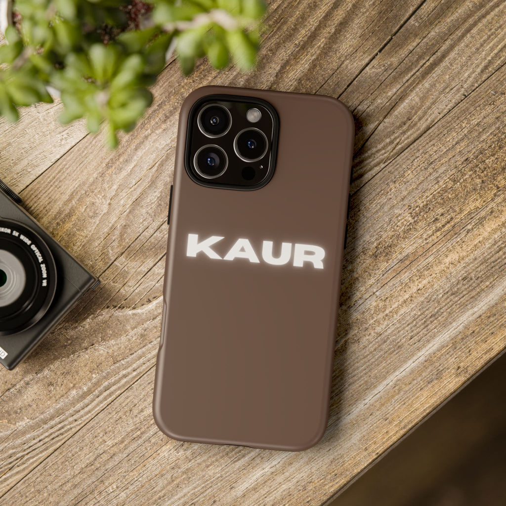 KAUR Phone Case • Brown