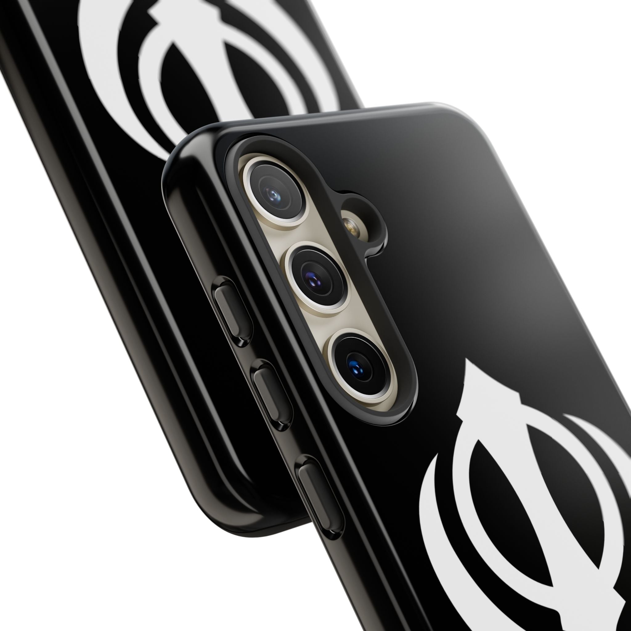 Sikh Khanda Phone Case • Black