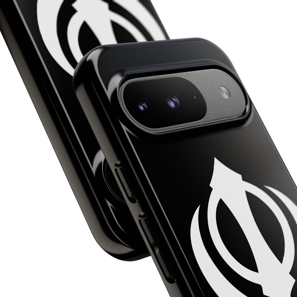 Sikh Khanda Phone Case • Black