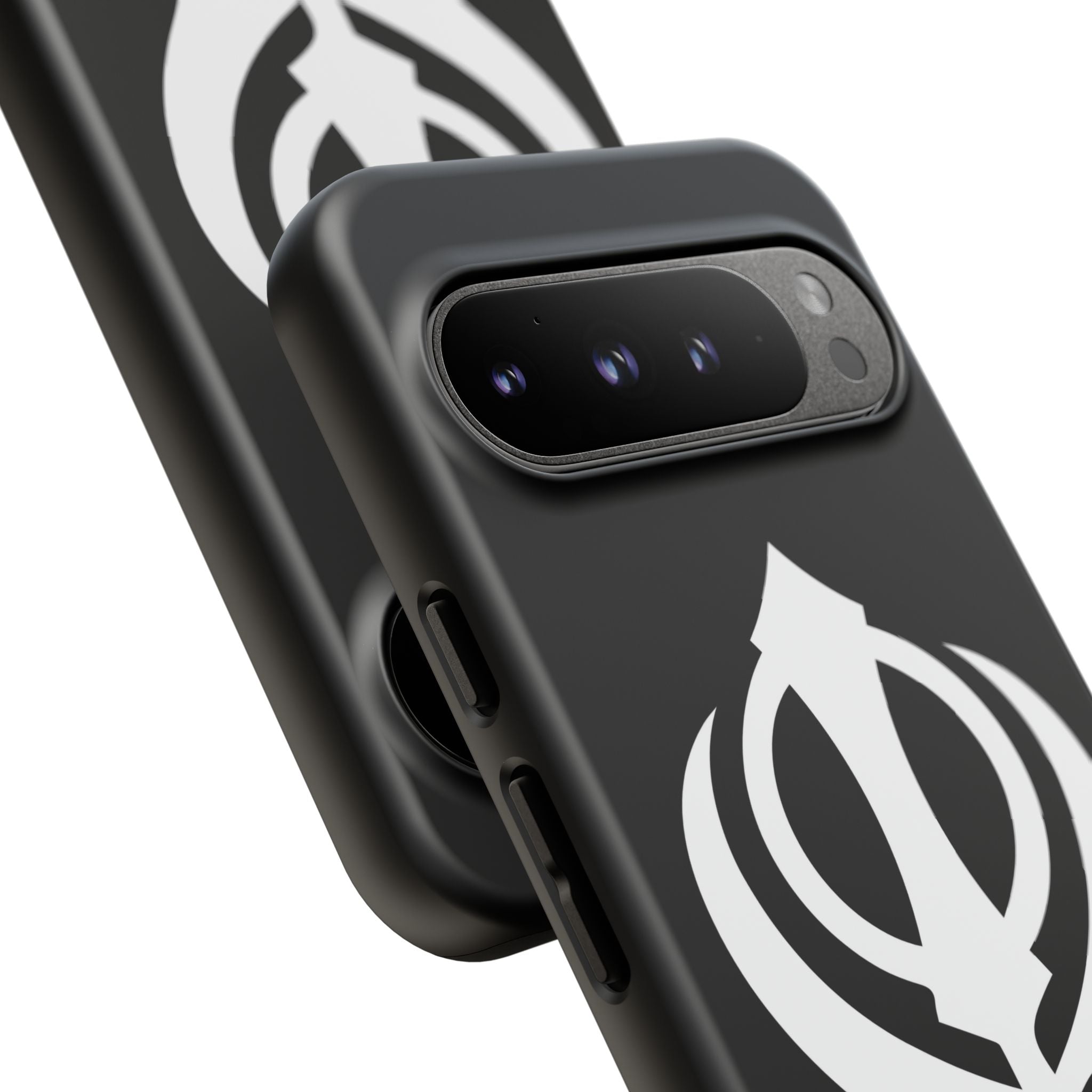 Sikh Khanda Phone Case • Black
