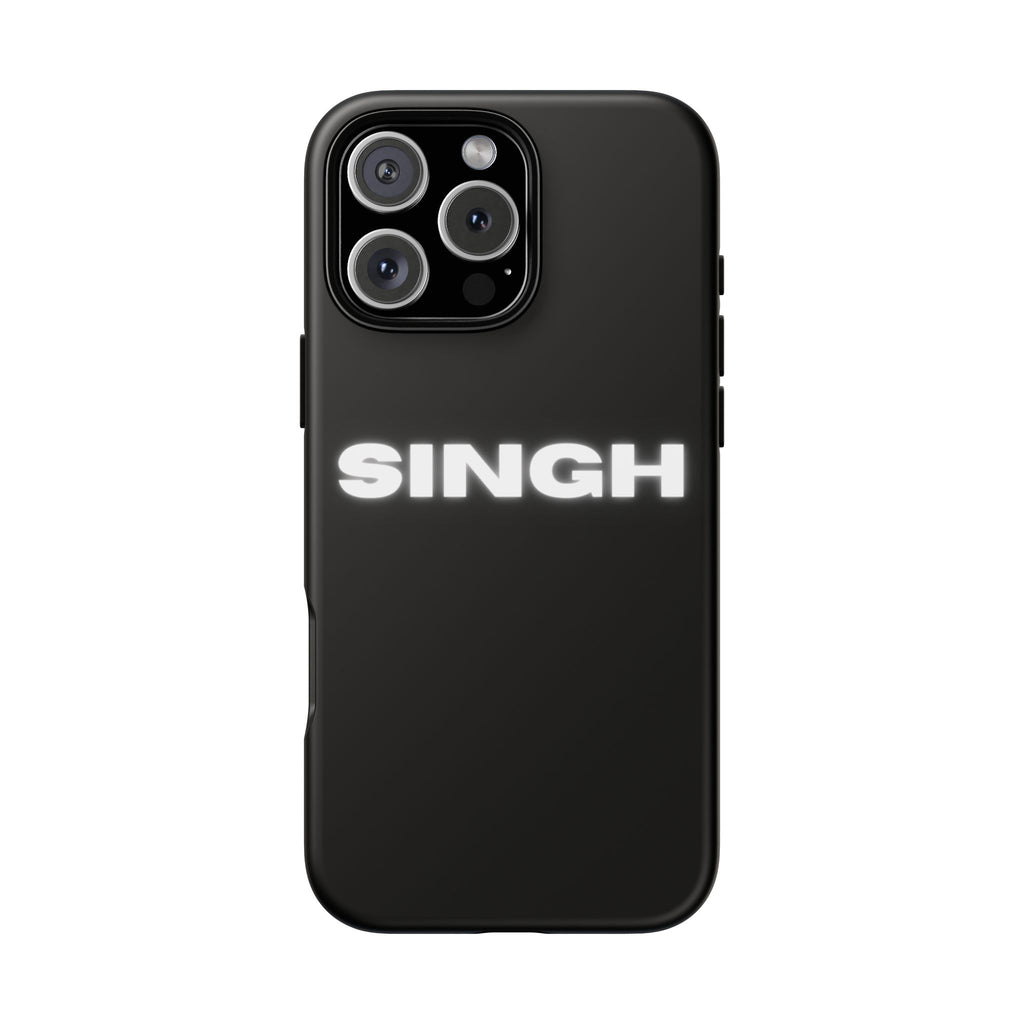 SINGH Phone Case • Black