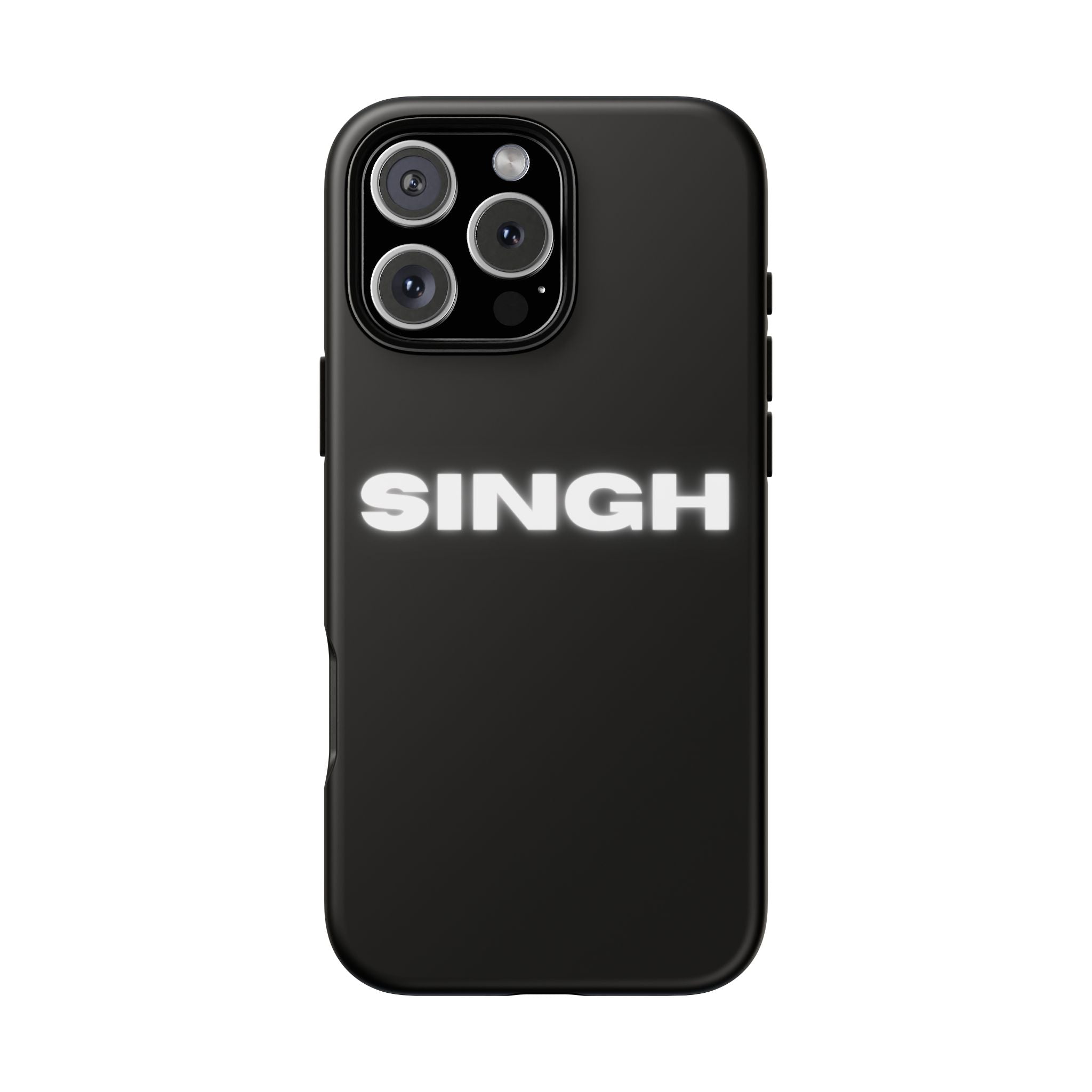 SINGH Phone Case • Black