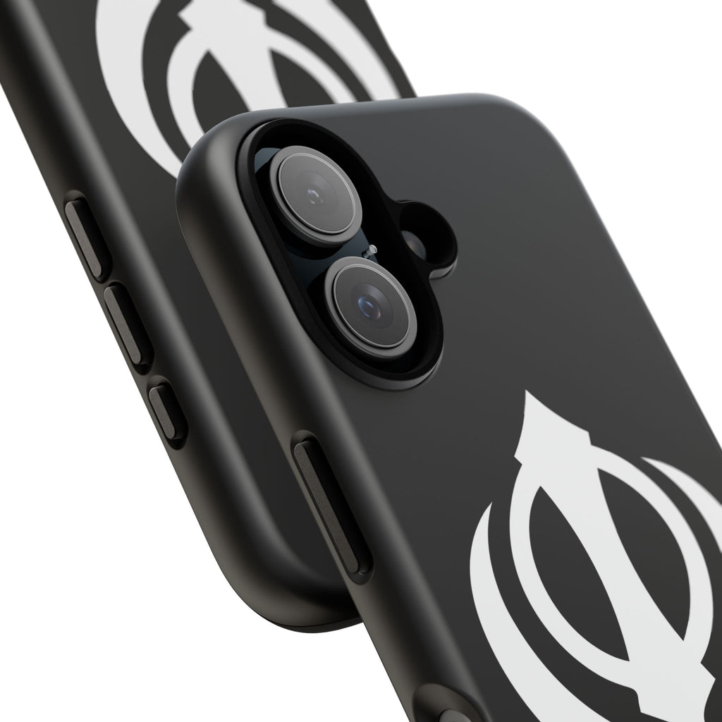 Sikh Khanda Phone Case • Black